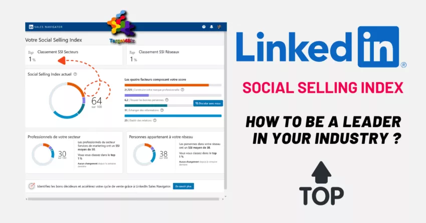 Le Social Selling Index et 15 astuces pour arriver au Top 1% de votre Industrie